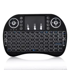 Wireless Mini-Keyboard with Mouse Trackpad for Smart TV, Computers, Android, Projectors - Brand New