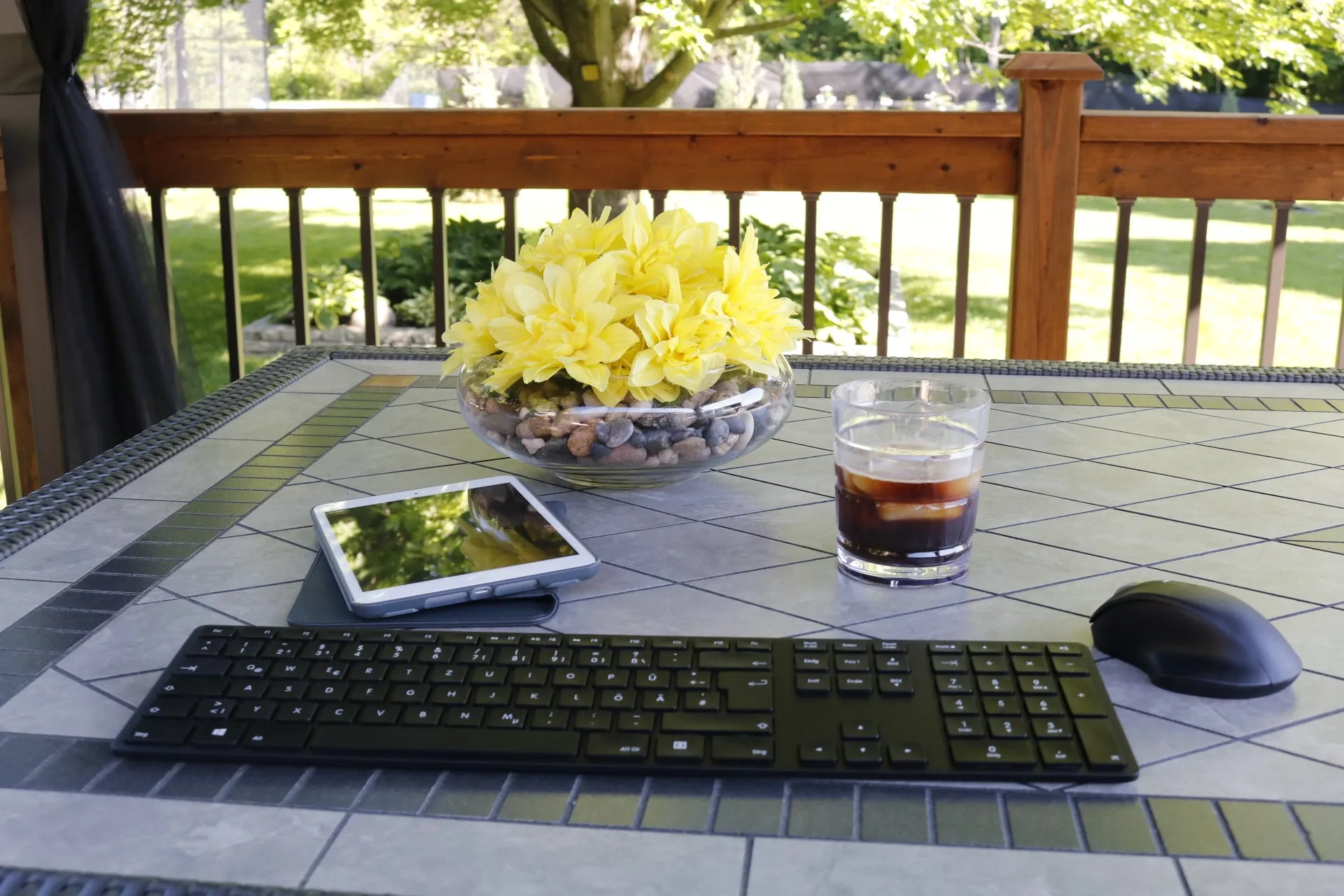 Wireless USB-C Aluminum Keyboard for PC - Black