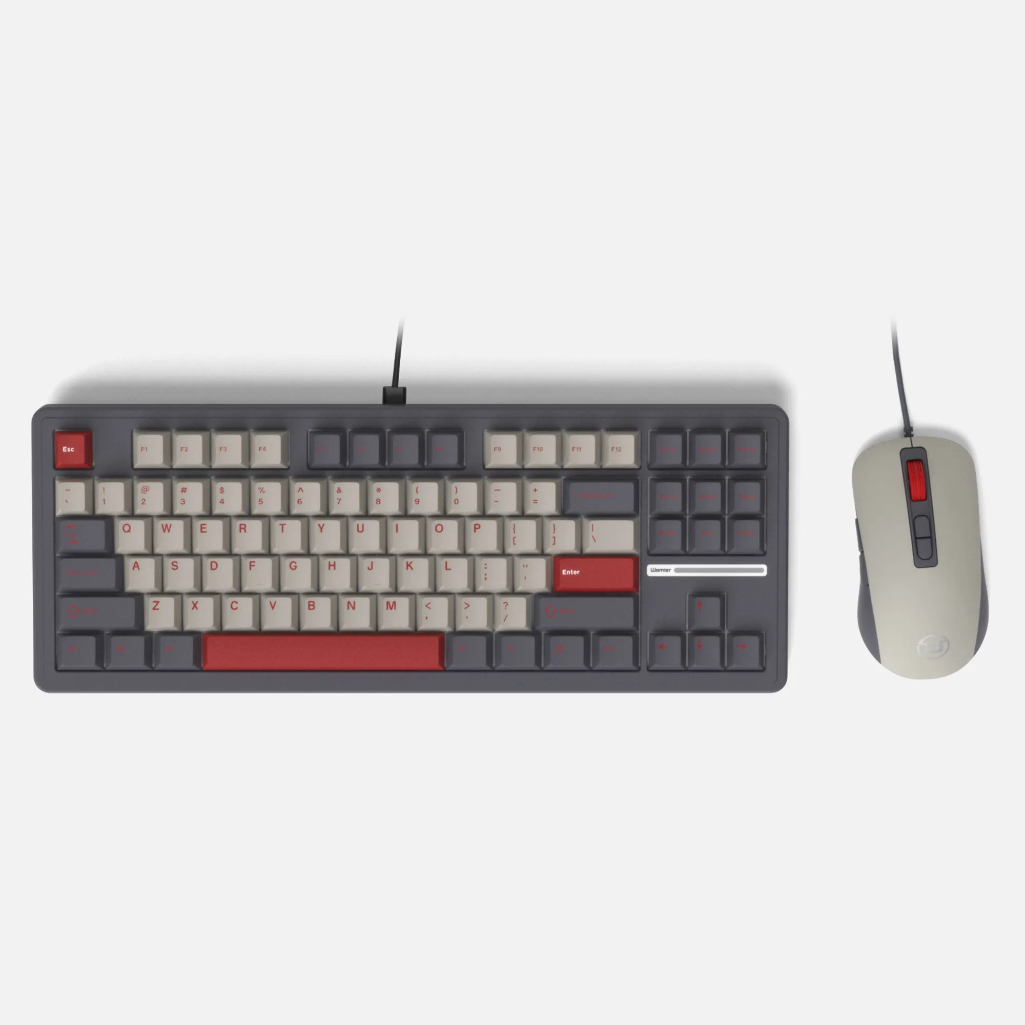 Womier M87 Nostalgia TKL Wired Keyboard and Mouse Combo (2 colors)