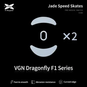 X-Raypad Jade Mouse Skates for VGN Dragonfly F1 Series