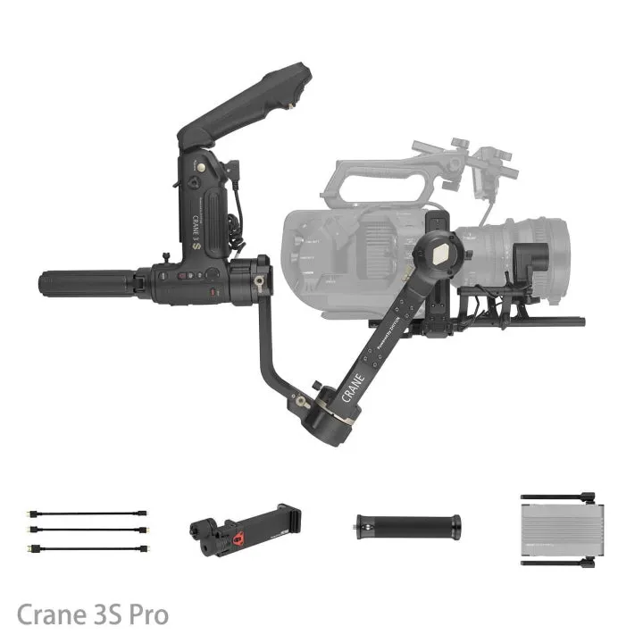 ZHIYUN-TECH CRANE 3S HANDHELD STABILISER FOR DSLR & CINE CAMERAS PRO KIT