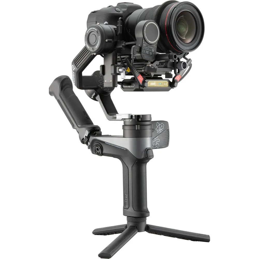 Zhiyun-Tech WEEBILL-2 Gimbal Stabilizer Pro Kit with Transmitter, Servo, Sling Grip & Fabric Case for Professional DSLR Camera