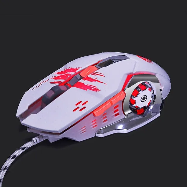 ZUOYA Professional Adjustable LED Gaming Mouse LED