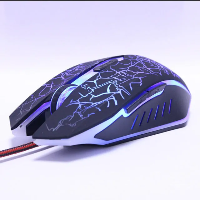 ZUOYA Professional Adjustable LED Gaming Mouse LED