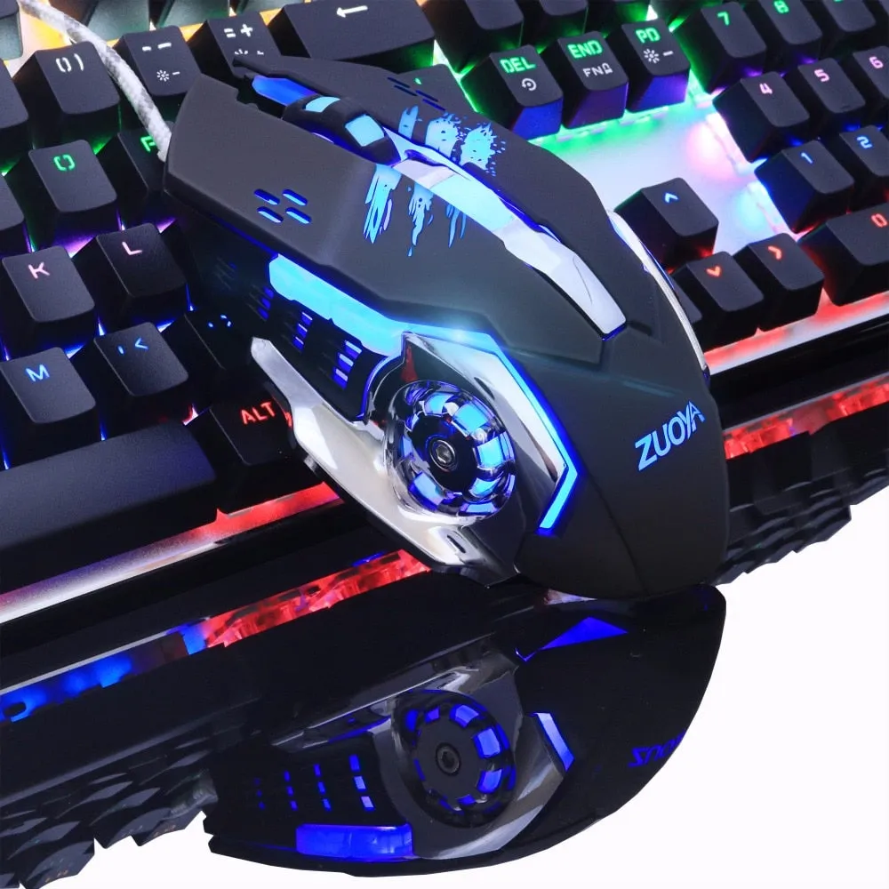 ZUOYA Professional Adjustable LED Gaming Mouse LED