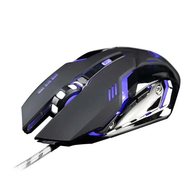 ZUOYA Professional Adjustable LED Gaming Mouse LED